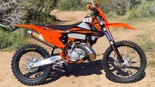 KTM 200cc Two Stroke is Back  Dirt Bike Magazine [upl. by Aveline9]