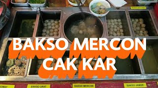 Bakso Mercon CAK KAR SINGOSARI [upl. by Llenyt921]