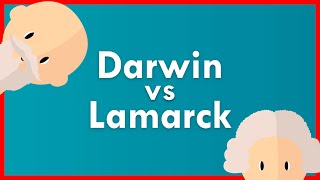 SIMILITUDES y DIFERENCIAS entre DARWIN y LAMARCK en 3 minutos [upl. by Amles33]