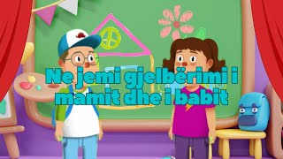 Këngë për fëmijë │Ne jemi gjelbërimi i mamit dhe i babit│ Babagjyshi [upl. by Suivatnod]