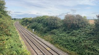 Trains at Abbotswood Junction Worcester  Live Rail Cam  The last GWR castle class service GW15 [upl. by Nobie843]