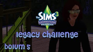 The Sims 3 Legacy Challenge  Bölüm 5  2 Katı Çıktık [upl. by Randal]