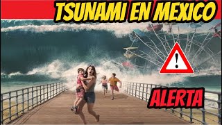 SE SALE EL MAR EN MEXICO COMO TSUNAMI TIJUANA BAJA CALIFORNIA Y ROSARITO [upl. by Esimaj]