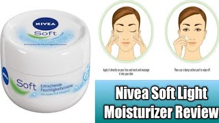 தமிழ்Nivea Soft Light Moisturizer Review [upl. by Inanak]