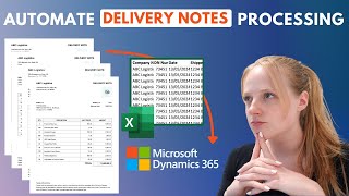 How to Automatically Book Delivery Notes in Microsoft Dynamics [upl. by Edrahc]