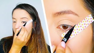 8 Easy Eyeliner Tutorials For Beginners [upl. by Llebasi796]