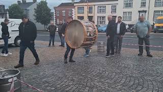 Tandragee Lambeg Drumming Match 2024 [upl. by Idnis]