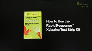 Xylazine Test Strip Kit LiquidPowder  BTNX Inc Rapid Response [upl. by Beale399]