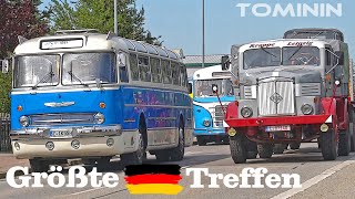 Hartmannsdorf Oldtimertreffen 2024 🚗🚜🚚 Sraz historických vozidel  Německo 🇩🇪 [upl. by Alaecim835]