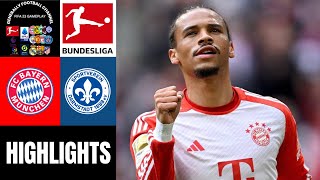 FC Bayern München vs SV Darmstadt 98 9Spieltag Bundesliga Highlights [upl. by Gausman301]