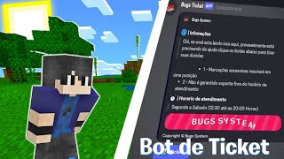 Tutorial Bot de Ticket no Discord [upl. by Irodim]