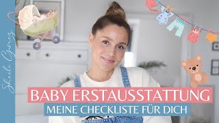 BABY ERSTAUSSTATTUNG  Das brauchst du wirklich für dein Baby  Sheila Gomez [upl. by Aniger]