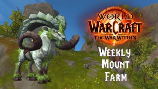 World Of Warcraft Weekly Mount Farm S2  E36 [upl. by Dub803]