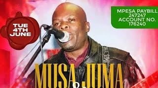 MUSA JUMA MUSOLEUM FUNDRAISING LIVE AT EGESA VILLA [upl. by Ynaffets]