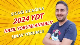 2024 YDT Sonrası Uzmanından Yorumlar  Her Şey Bitti Mi Yoksa Her Şey Yeni Mi Başlıyor [upl. by Dnalevelc]