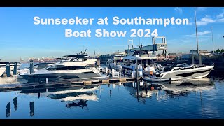 Sunseeker Stand Preview  Southampton Boat Show 2024  The Very Best of British Yachts on Show [upl. by Weslee355]