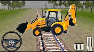 JCB 3DX BACKHOE LOADER AND TRACTOR DRIVING LIVE STREAM [upl. by Elayor]