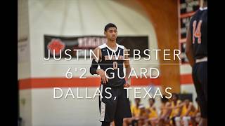 Justin Webster Hargrave Military Academy 20182019 Season Highlights [upl. by Adlar]