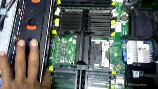 How to install CPU  Dell Server R720 [upl. by Aicitel852]