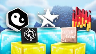 TOP 5 BEST CLIENTS FOR MCPE Minecraft Bedrock Edition [upl. by Rist]