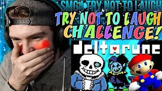 Vapor Reacts 783  TRY NOT TO LAUGH CHALLENGE quotIf Mario was in Deltarunequot by SMG4 REACTION [upl. by Westleigh]