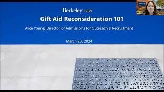 2024 Gift Aid Reconsideration 101 [upl. by Shult367]