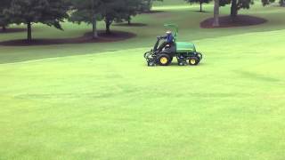 Circle mowing fairways [upl. by Niamor]