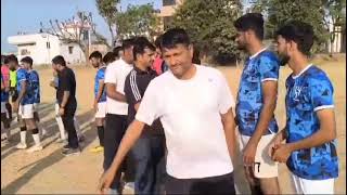 inter College final match at podar pavilion  Nawalgarh shortvideo sports indiafootball viral [upl. by Ziom785]