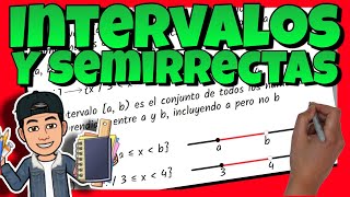 😉 INTERVALOS y SEMIRRECTAS │ Tipos representación y ejercicios [upl. by Patman429]