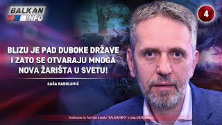 INTERVJU Saša Radulović  Blizu je pad duboke države biće otvorena mnoga nova žarišta 2552024 [upl. by Cornelie]