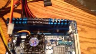 Testing Out Repaired Gigabyte GAD525TUD Motherboard [upl. by Bardo]