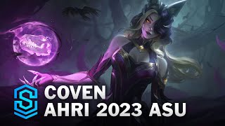 Coven Ahri Skin Spotlight  League of Legends [upl. by Finnie]