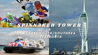 The Spinnaker Tower and Portsmouth amp Southsea historic seafronts [upl. by Nnylyahs424]