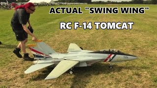 ACTUAL quotSWING WINGquot RC GRUMMAN F14 TOMCAT  2 x WREN 100 DI TURBINE  SOUTHERN HEADCORN  2023 [upl. by Reginald]