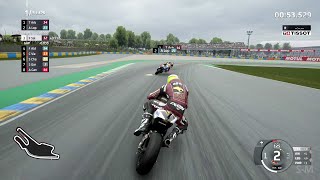 Motogp 24  Gameplay Filip Salac  Le Mans [upl. by Ocirred]