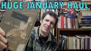 Huge January Book Haul Joyce Tolstoy Edith Wharton Denton Welch NonFiction and more [upl. by Darren125]