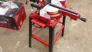 Part 3 Einhell Sliding Mitre Saw Features TCSM25312 U [upl. by Ahsoyem941]