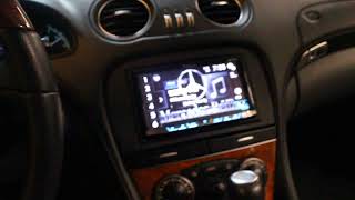 2006 Mercedes SL500 Full Aftermarket Audio System Pioneer 4200nex [upl. by Ykcin947]