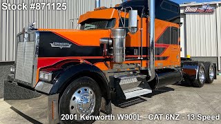 2001 KENWORTH W900L  871125  SOLD [upl. by Kimball]