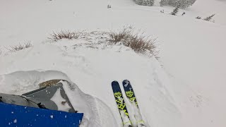 Skiing 1 Foot of Powder In May [upl. by Nirrak]