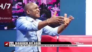 SOCIAL EN RDC  LE DEFI DEMEURE POUR LE GOUVERNEMENT SOUMINWA AVEC JOSEPH DU 30 OCT 2024 [upl. by Heathcote]