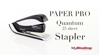 Paper Pro Quantum 25 Sheet Desktop Stapler [upl. by Llemert]