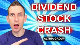 The Best Dividend Stock Just Crashed  Altria Group [upl. by Janina]