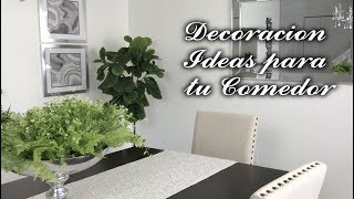 DECORACIONIDEAS PARA TU COMEDORDIYDECORACIONES [upl. by Latouche476]