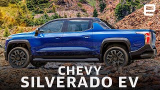 Chevy Silverado EV is a 400milerange EV for work and fun  CES 2022 [upl. by Seeto]