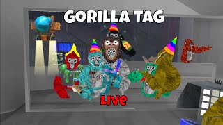 Gorilla Tag Live Stream Playing With Viewers [upl. by Roxy]