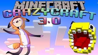 PRANKING LDSHADOWLADY  Minecraft Crazy Craft 30 YouTuber Survival  S1 EP13 [upl. by Haymo]