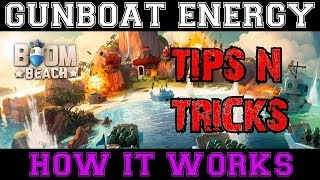 Boom Beach Tips n Tricks  Gunboat Energy Abilities amp Using them EFFECTIVELY [upl. by Agneta58]