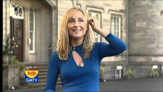 Fiona Phillips GMTV  That Little Blue Dress [upl. by Mirabelle]