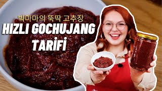 Hızlı Goçucang TarifiEvde Kore Salçası Nasıl Yapılır Ddukddak Gochujang Big Mama LeeHyeJung Tarifi [upl. by Corsetti417]